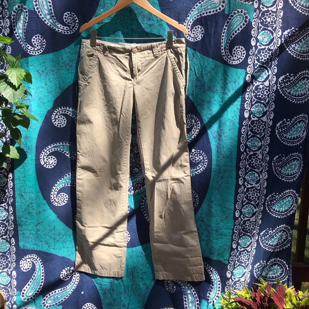 Gap Tuxedo Stripe Khaki Pant